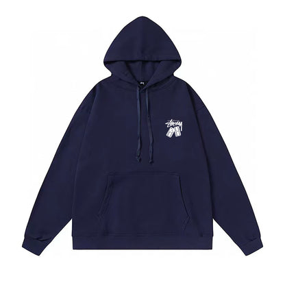 Stussy Dominoes Hoodie 'NAVY BLUE'