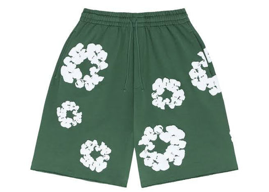 denim tears shorts ‘Green’