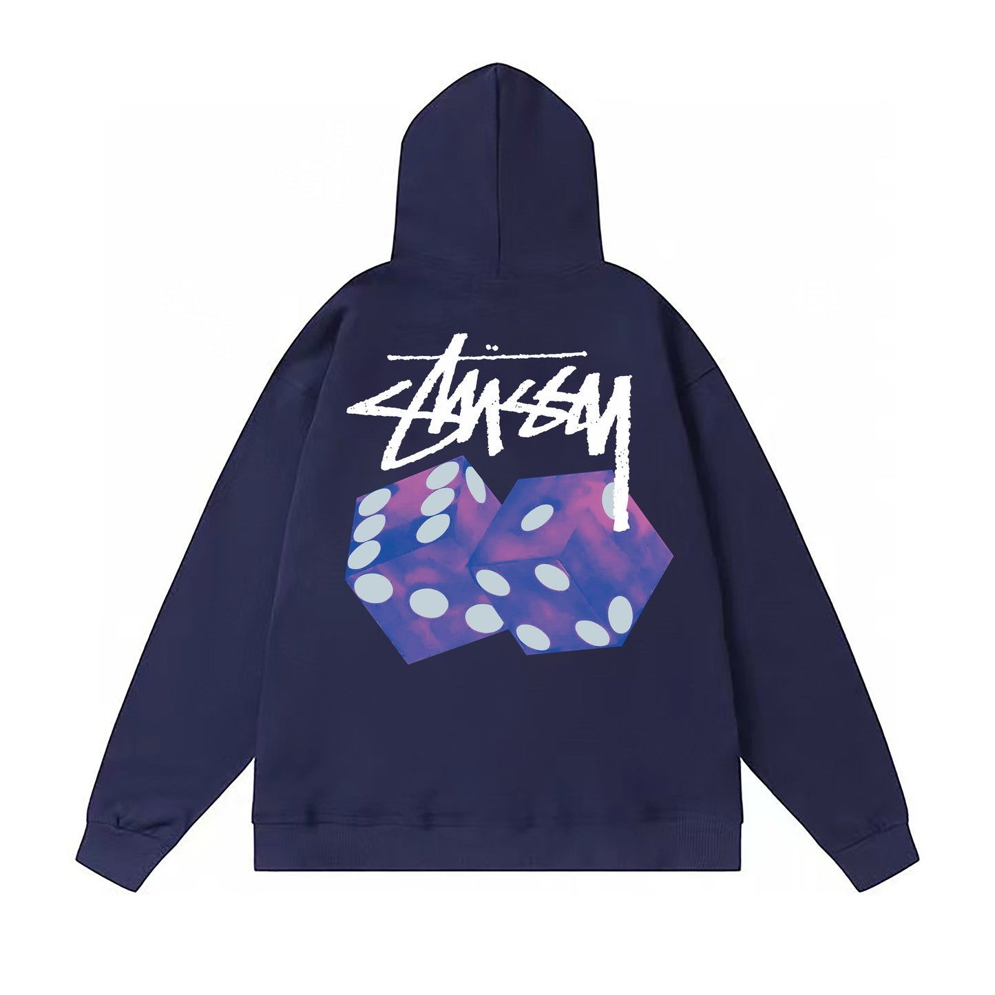 Stussy Dice Hoodie 'NAVY'